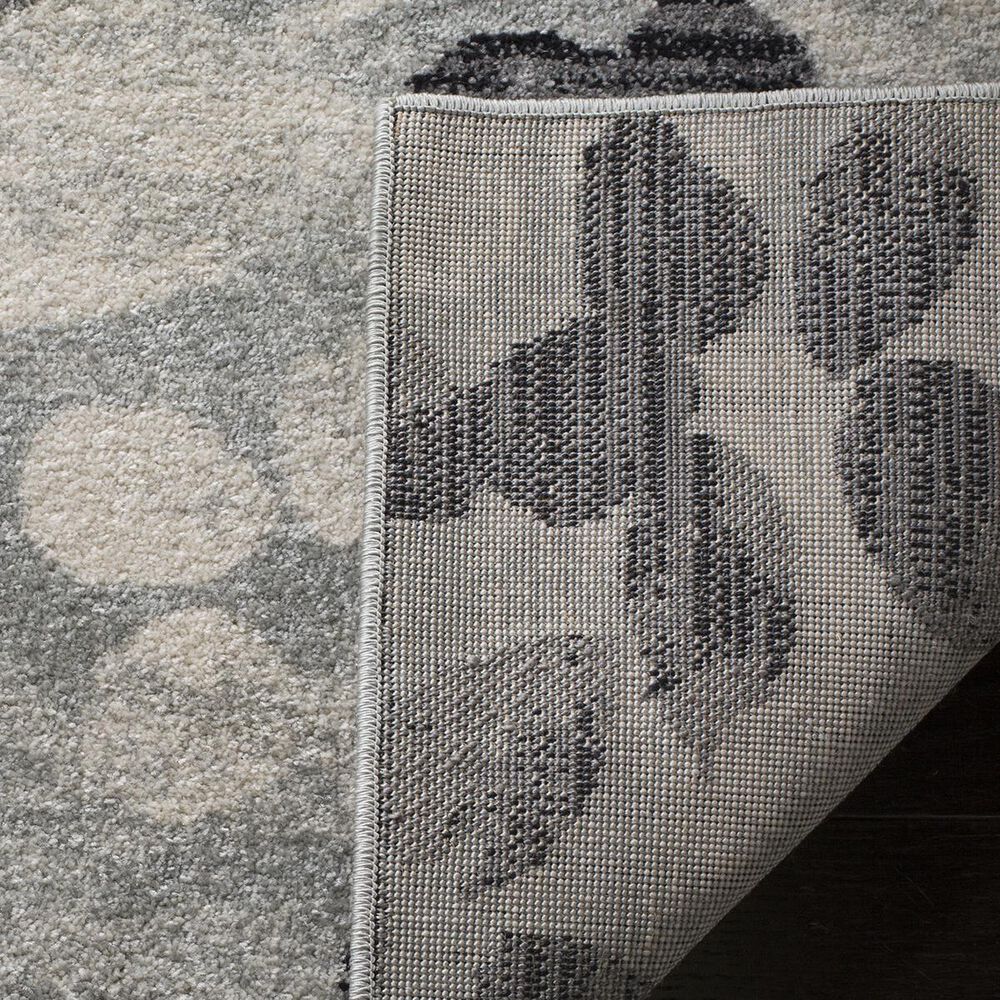Safavieh Evoke EVK236R-27 2&#39;2&quot; x 7&#39; Grey/Black Runner, , large