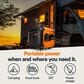 Generac iQ3500 Portable Inverter Generator in Orange and Black, , large