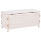 Linon Home Decor Brosnan Rope Cedar Chest in Whitewash, , large