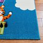 Safavieh Carousel 8" x 10" Blue and Green Kids  Area Rug, , large