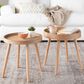 Lumisource Pebble Side Table in Natural (Set of 2), , large