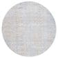 Safavieh Webster WBS312G 6"7" Round Grey and Beige Area Rug, , large