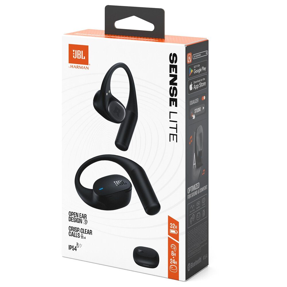 JBL Sense Lite True Wireless Open-Ear Headphones in Black, , large