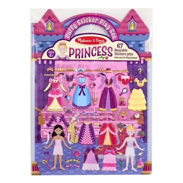 Melissa & Doug Puffy Sticker Princess Play Set, , large