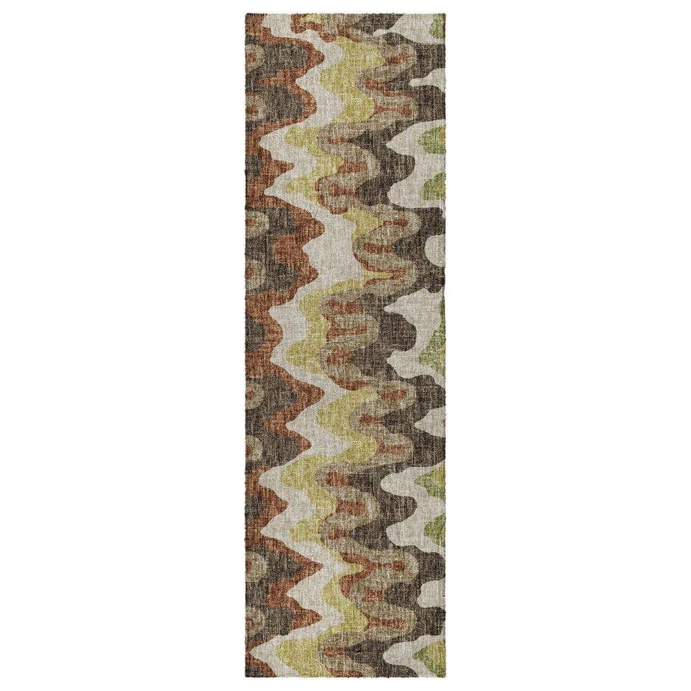 Dalyn Rug Company Lorenzo LN6 Chocolate 2"3" x 7"6" Runner, , large