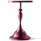 Furniture of America Gleam Round End Table in Polished Purple and Orange, , large