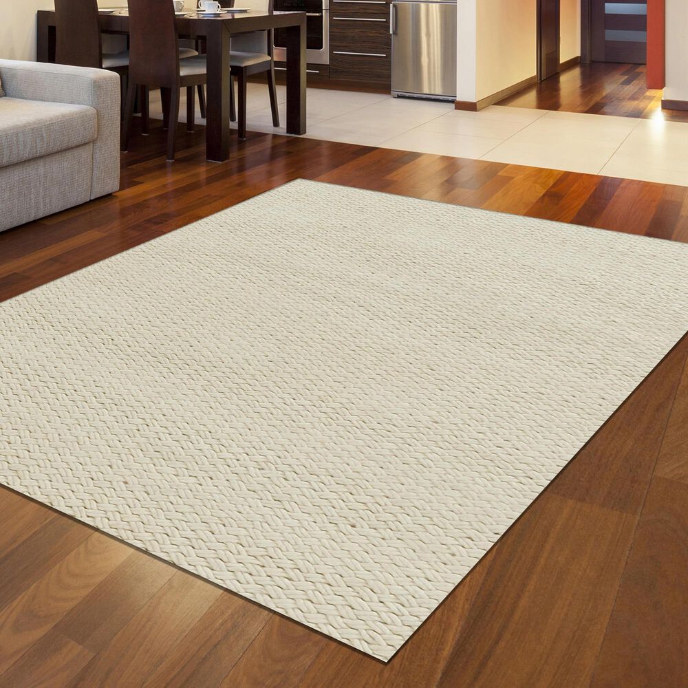 Radici USA Bellissima Geometric 9&#39; x 12&#39; White Area Rug, , large
