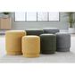 Lumisource Marla 2-Piece Upholstered Ottoman Set in Yellow, , large