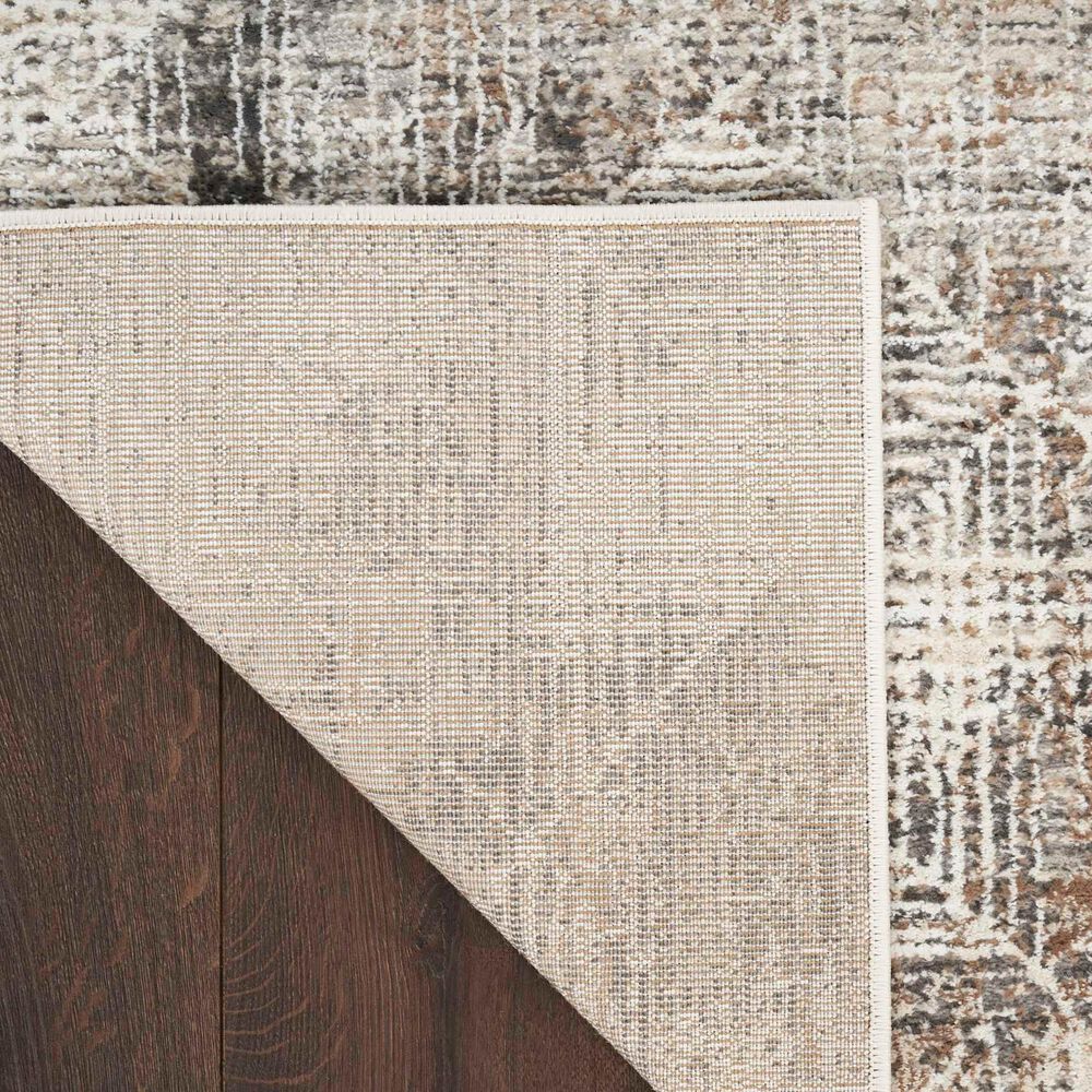 Nourison Sustainable Trends 2&#39;2&quot; x 7&#39;6&quot; Ivory and Multicolor Runner, , large