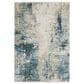 Oriental Weavers Bauer Abstract 7"10" x 10"10" Blue Area Rug, , large