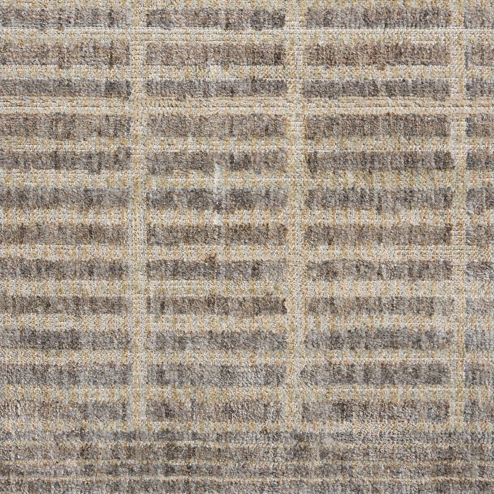 Loloi Roxie Smoke and Natural 9'3" x 13' Area Rug, , large