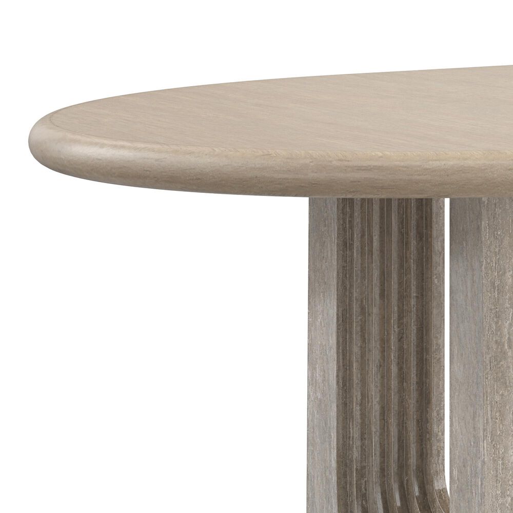 SCHNADIG Emphasis Dining Table in Sun Drenched Oak and Silver - Table Only, , large