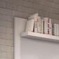 Dayton City 63" Floating Entertainment Center in White, , large