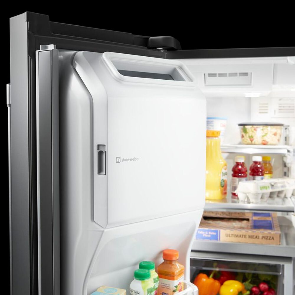 Maytag 26.8 Cu. Ft.  36&quot; Wide French Door Refrigerator in Fingerprint Resistant Stainless Steel, , large