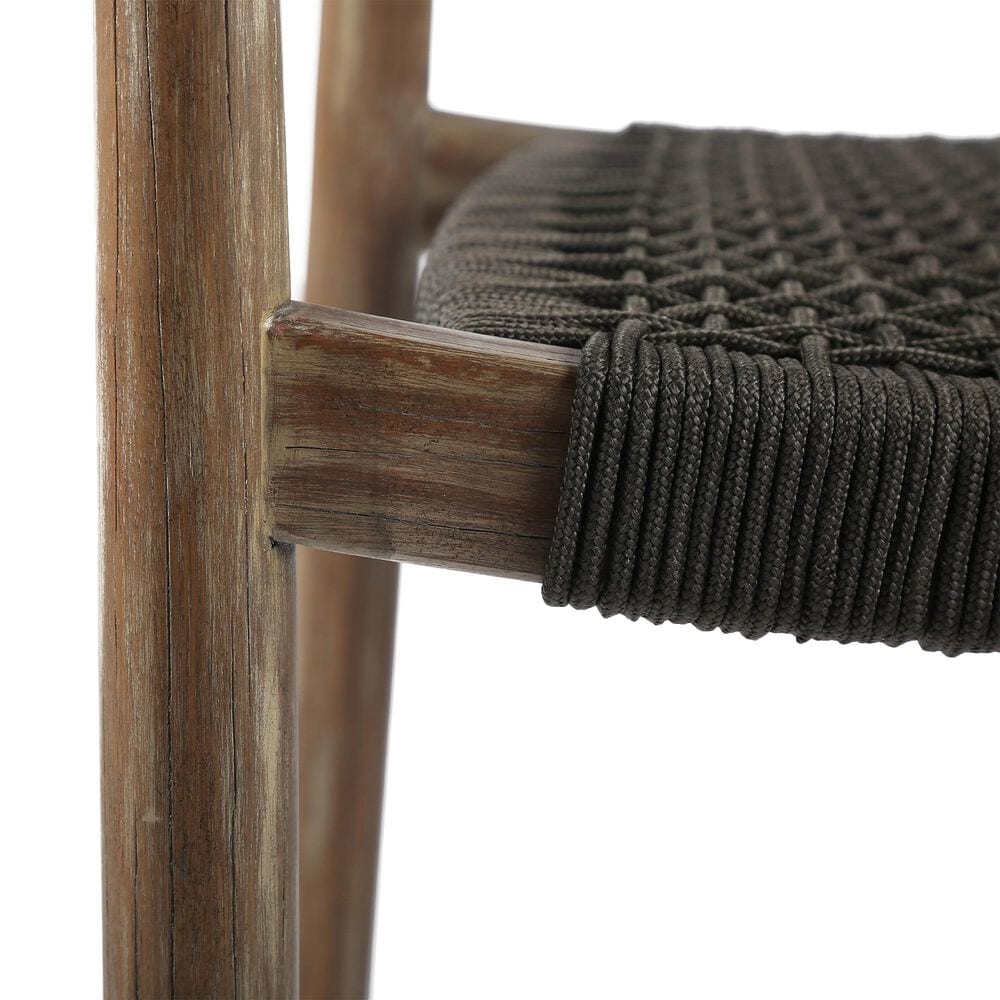 Blue River Santo Patio Dining Chair in Charcoal/Eucalyptus &#40;Set of 2&#41;, , large