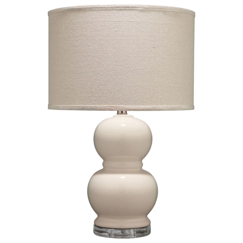 Jamie Young Sora Ceramic Table Lamp in Cream, , large