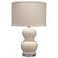 Jamie Young Sora Ceramic Table Lamp in Cream, , large