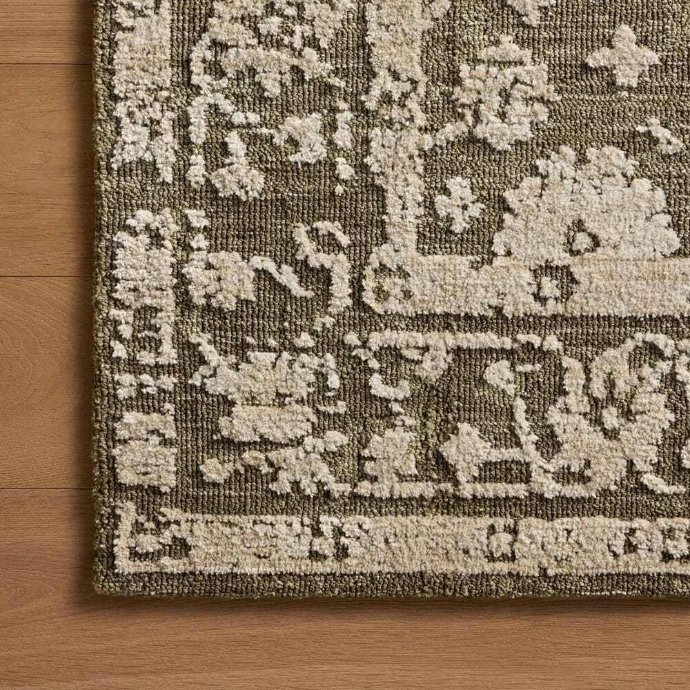 Loloi Percival Moss and Natural 2&#39;3&quot; x 3&#39;9&quot; Area Rug, , large