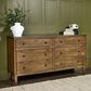 Urban Home Langley 6-Drawer Dresser and Mirror in Autumn Forest, , large