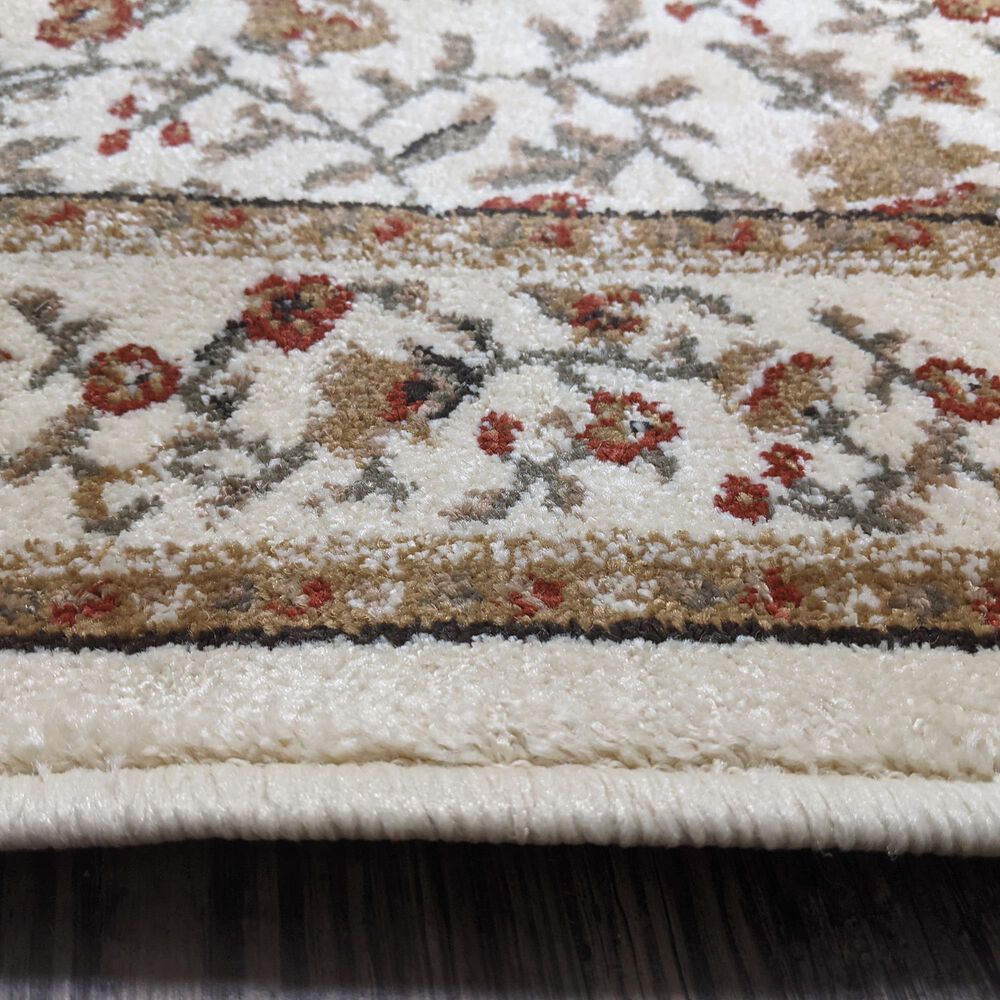 Radici USA Como 1593 Ivory 3'3" x 4'11" Area Rug, , large