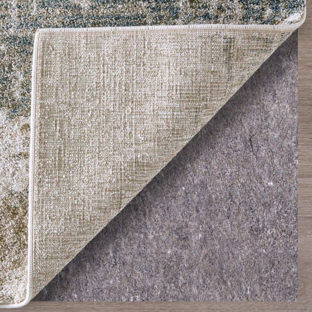 Feizy Richmond Blue and Beige 2&#39;6&quot; x 7&#39;3&quot; Runner, , large