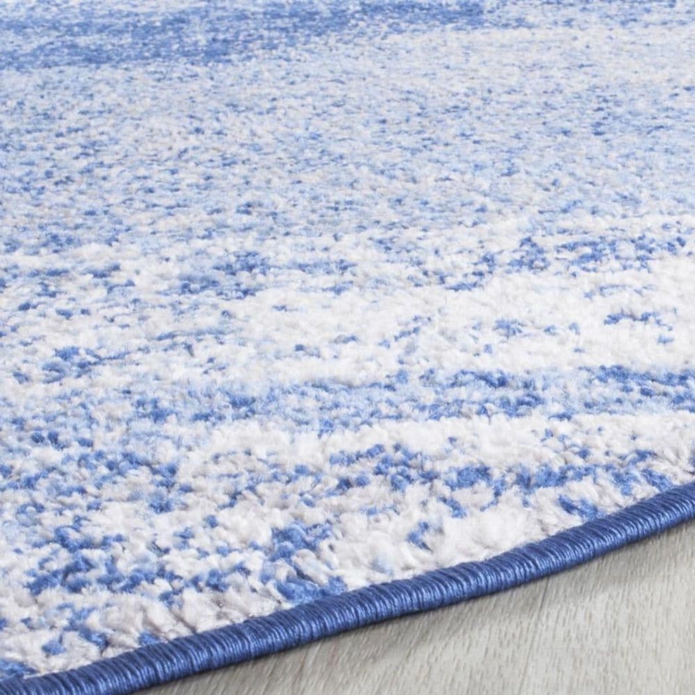 Safavieh Adirondack ADR112F-4R 4&#39; x 4&#39;  Silver/Blue Round Rug, , large