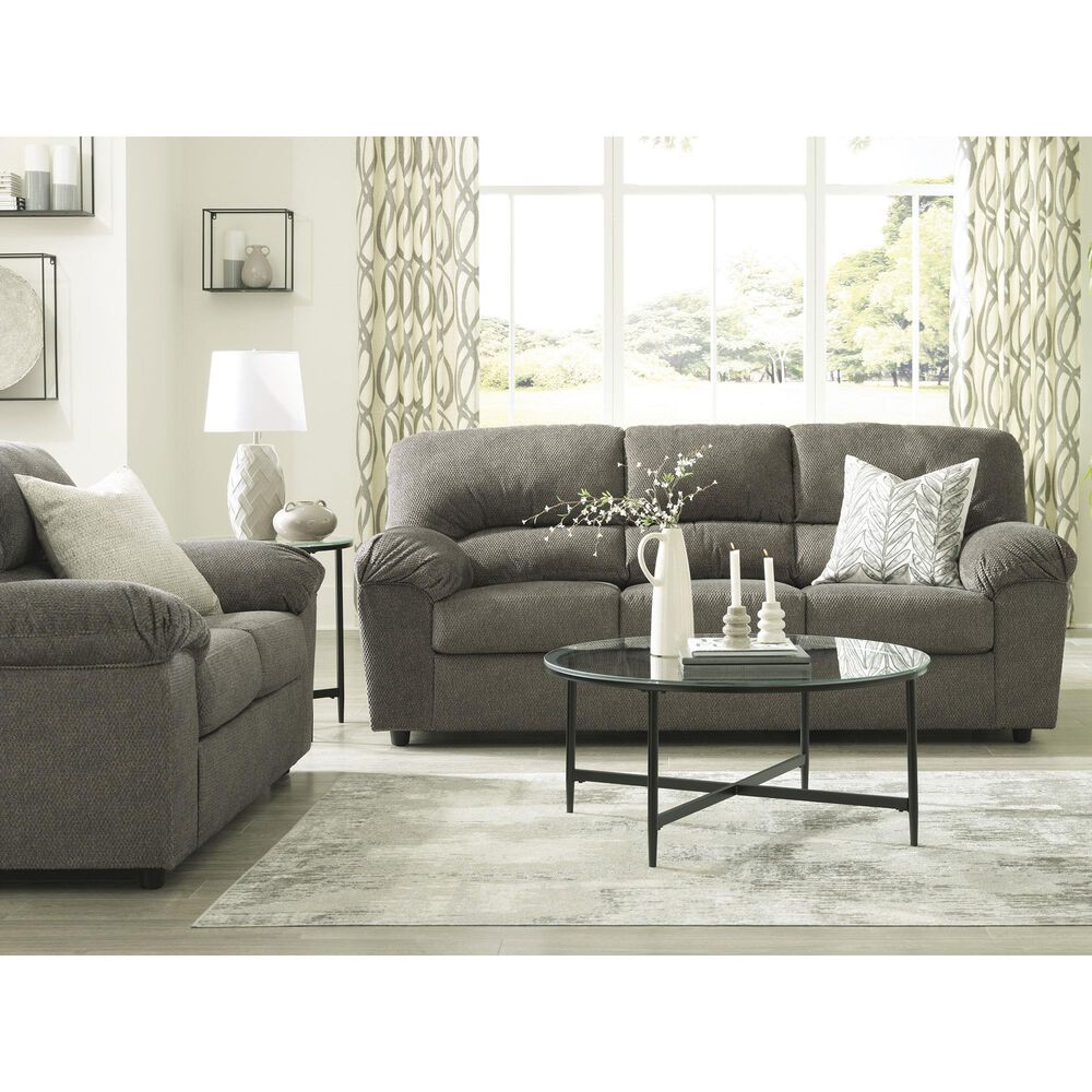 Ashley Norlou Stationary Sofa in Flannel, , large