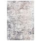 Safavieh Aston ASN705 5"3" x 7"7" Ivory and Grey Area Rug, , large
