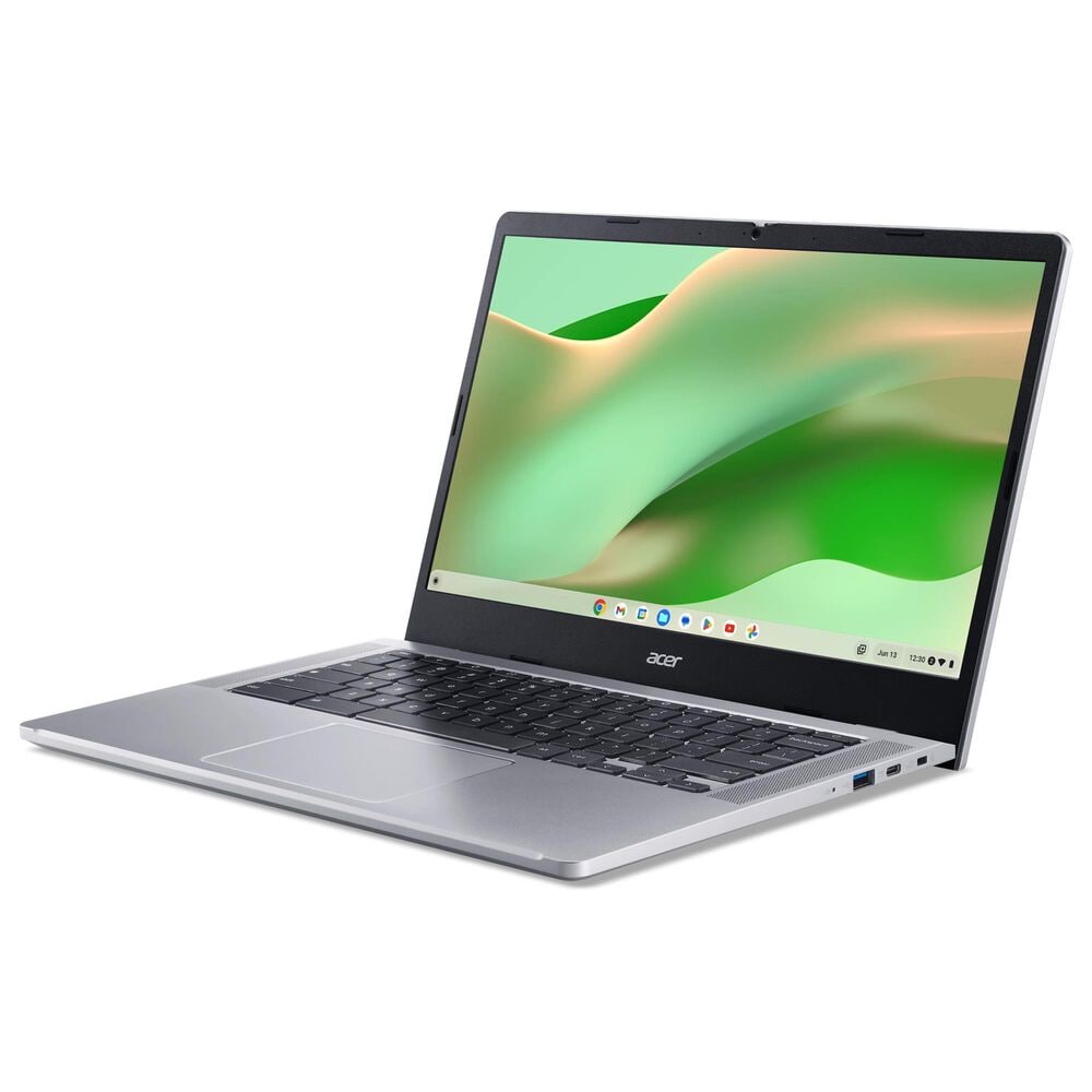 Acer Chromebook 314 14" Laptop | Intel N-Series N100 - 4GB RAM - Intel UHD Graphics - 128GB eMMC in Silver, , large