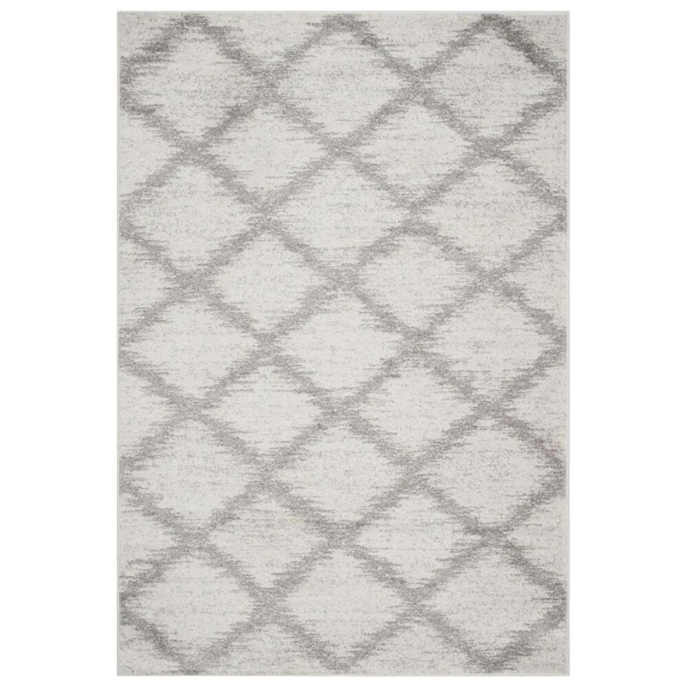 Safavieh Adirondack ADR122B 5&#39;1&quot; x 7&#39;6&quot; Ivory and Silver Area Rug, , large