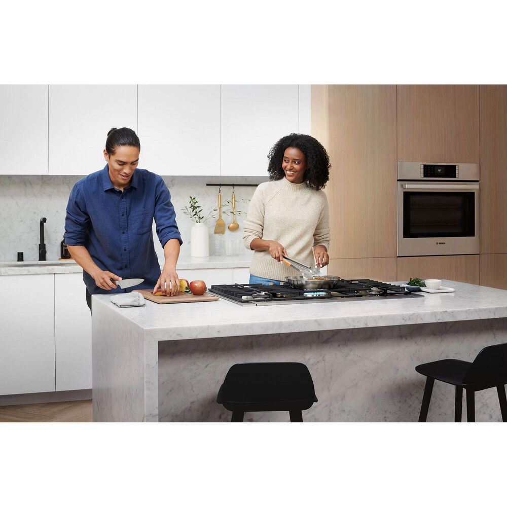 Bosch 800 Series 30&quot; Built-In Single Electric Convection Wall Oven in Stainless Steel, , large