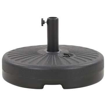 CorLiving Round Umbrella Base in Dark Grey, , large