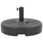 CorLiving Round Umbrella Base in Dark Grey, , large