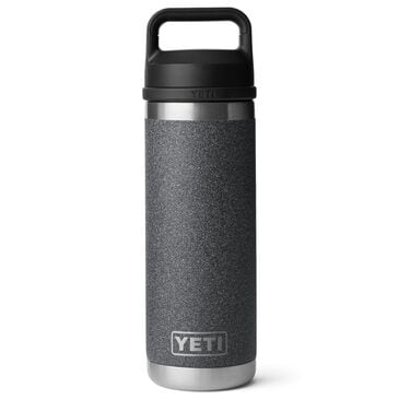 YETI Rambler 18 Oz Bottle with Chug Cap in Black Stone, , large