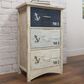 Maple and Jade Coastal Chest in White, , large