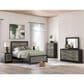 Ashley Broachmyn 5-Piece Full Panel Bedroom Set in Black and Gray, , large