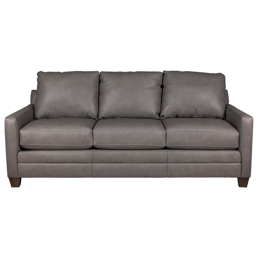 Bassett Profiles3 Thin Track Arm Leather Sofa, , large
