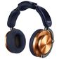 Dyson OnTrac Wireless Over-Ear Headphones with Prussian Blue Ear Cushions in Copper, , large