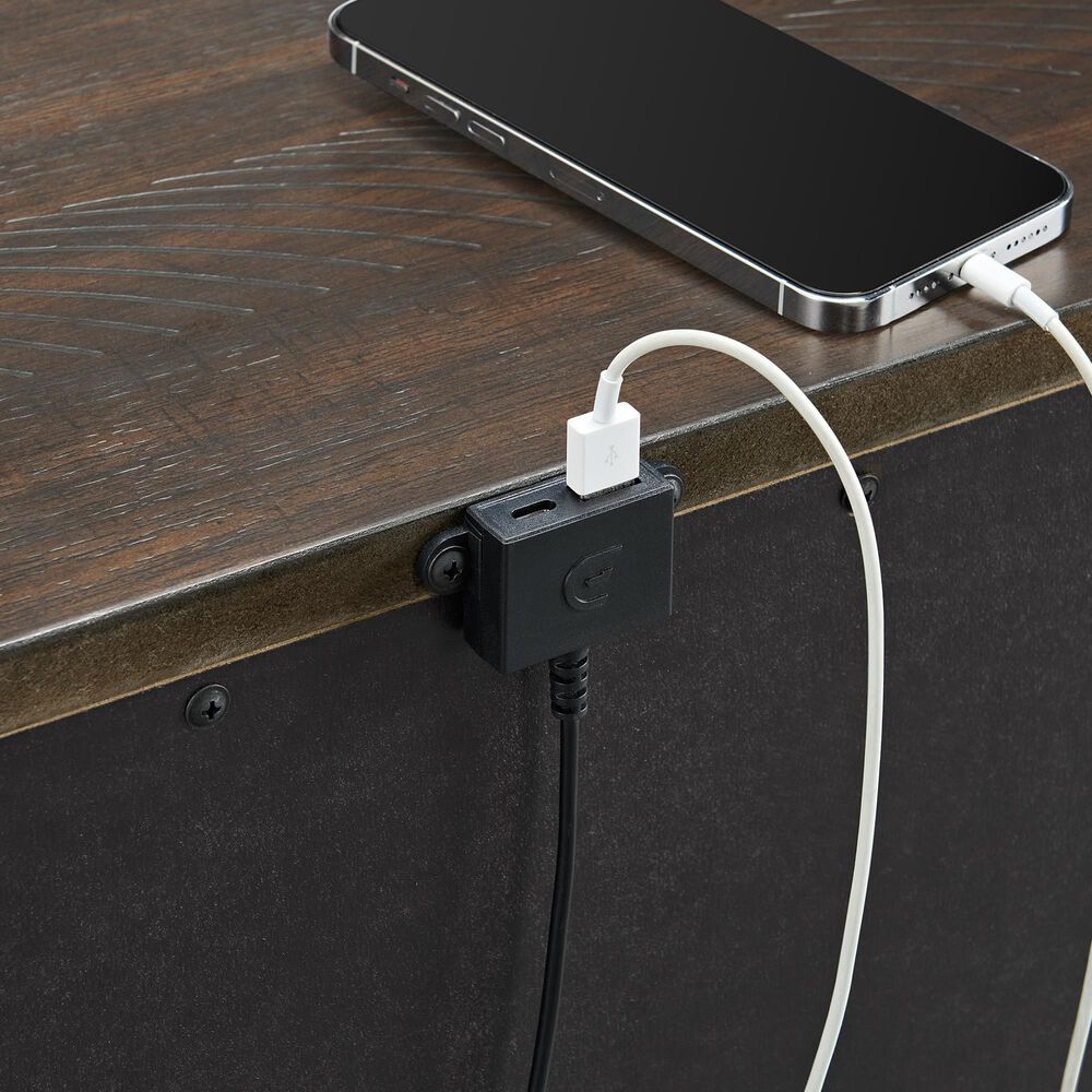 Mayberry Hill Brunswick 5-Piece Queen Panel Bedroom Set in Mahogany, , large