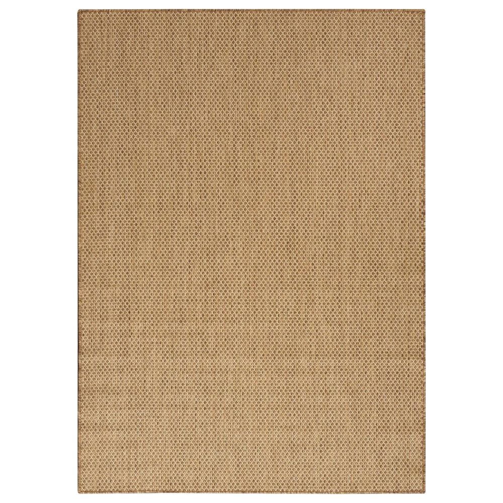 Nourison Courtyard Jute 8&#39; x 10&#39; Indoor/Outdoor Area Rug, , large
