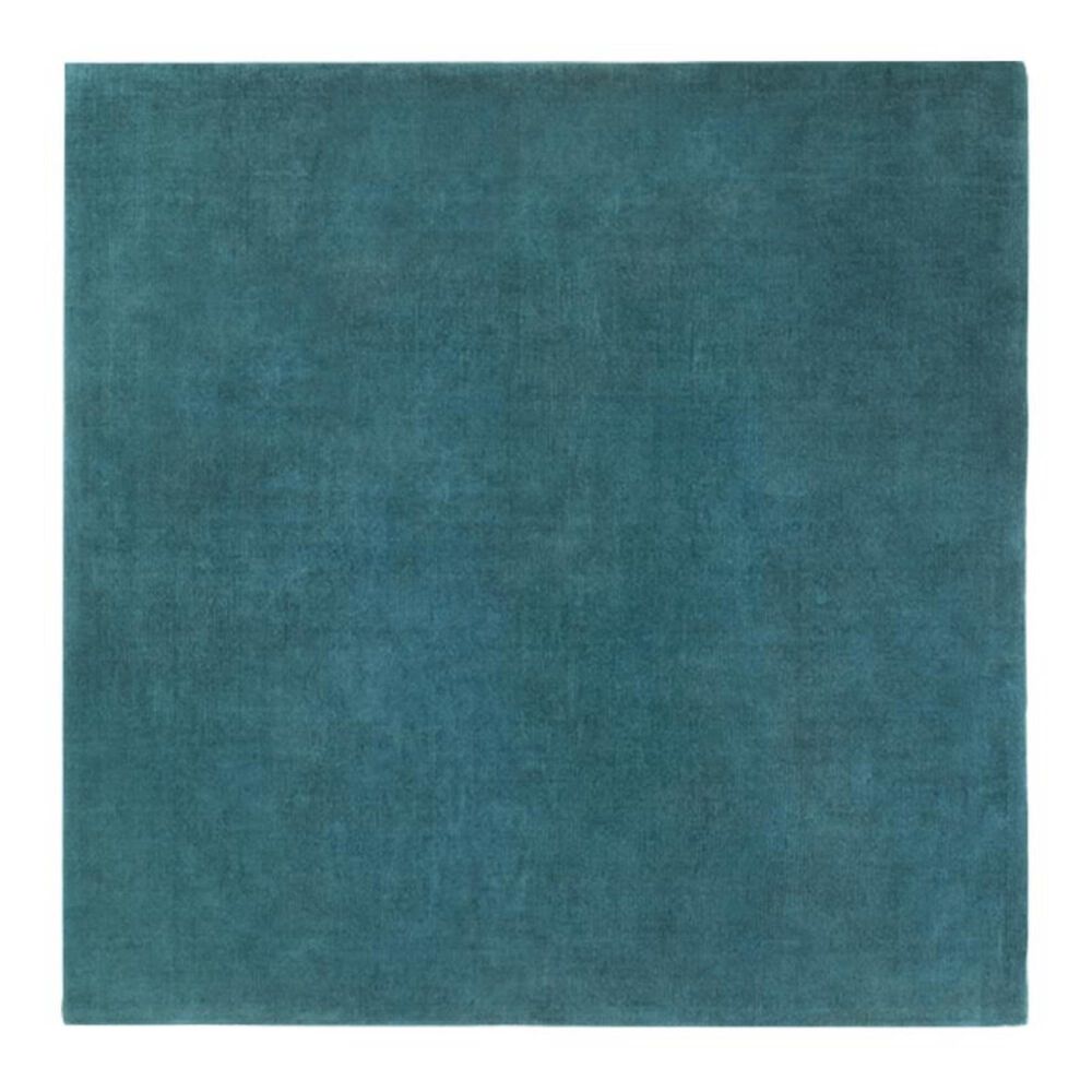Surya Mystique M-5330 8" Square Teal Area Rug, , large