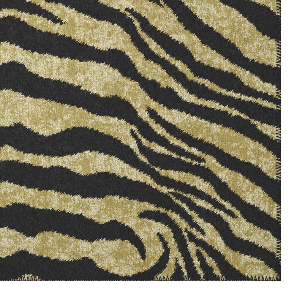 Dalyn Rug Company Mali ML1 2&#39;3&quot; x 12&#39; Gold Indoor/Outdoor Performance Runner, , large