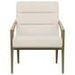 Coaster Kirra Accent Arm Chair in Cream, , large
