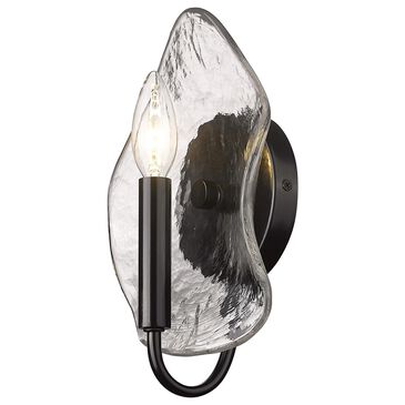 Golden Lighting Samara 1-Light Wall Sconce in Matte Black, , large