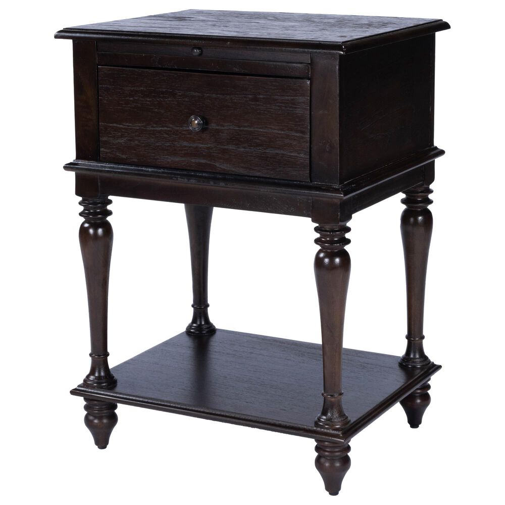Butler Ashburn Side Table in Dark Brown, , large
