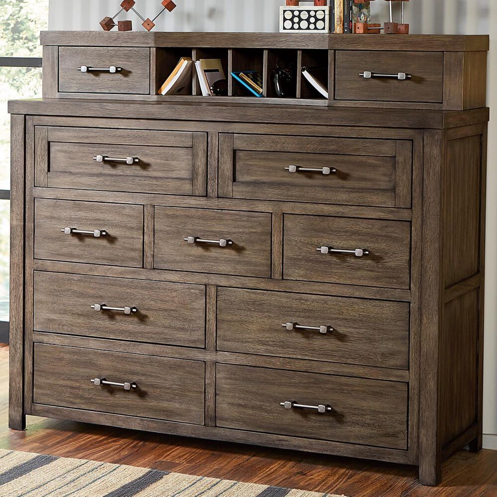 Legacy Classic Bunkhouse Bureau and Bureau Gallery in Aged Barnwood, , large
