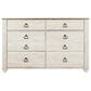 Ashley Willowton 4-Piece Queen Panel Bedroom Set in Whitewash, , large