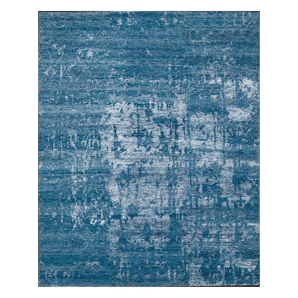 Nourison Silk Shadows SHA10 7'9" x 9'9" Ocean Area Rug, , large