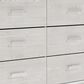 Ashley Altyra 5 Piece Twin Panel Bedroom Set in White with LED Headboard, , large