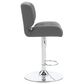 Linon Home Decor Bohen Swivel Bar Stool in Polished Chrome, , large